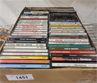 TRAY OF CDS, SPRINGSTEEN, EAGLES, MISC