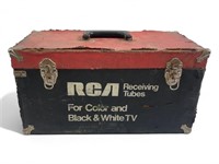 Vintage Repairmans Case for RCA TV Vacuum Tubes