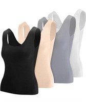 12 Thermal Undershirt Tank Tops for Women XL
