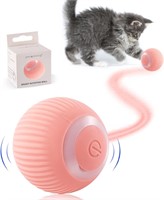 Interactive Cat Ball Toy Pink