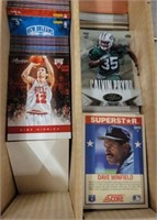 CASE OF ASSORTED SPORTS CARDS