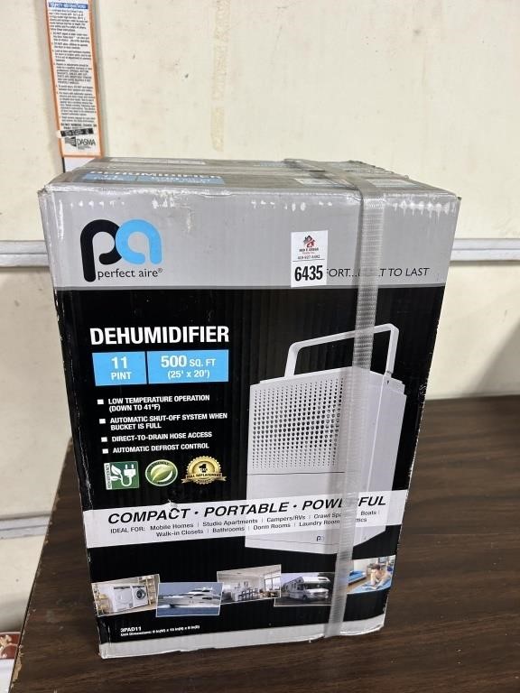 Brand New Perfect Aire Dehumidifier in Box