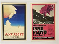 Pink Floyd Reproduction Posters Lot of 2