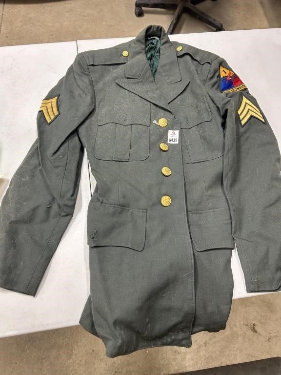 Early US Army Jacket Only with Patches
