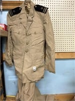 WWII US Nave Jacket and Pants Uniform
