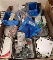 TRAY OF ELECTRICAL SUPPLIES