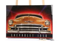 1950 CHEVROLET LIGHT UP WALL ART PICTURE