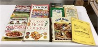 Cook book/magazine lot