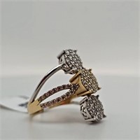 14KT White & Yellow Gold Woman's Ring