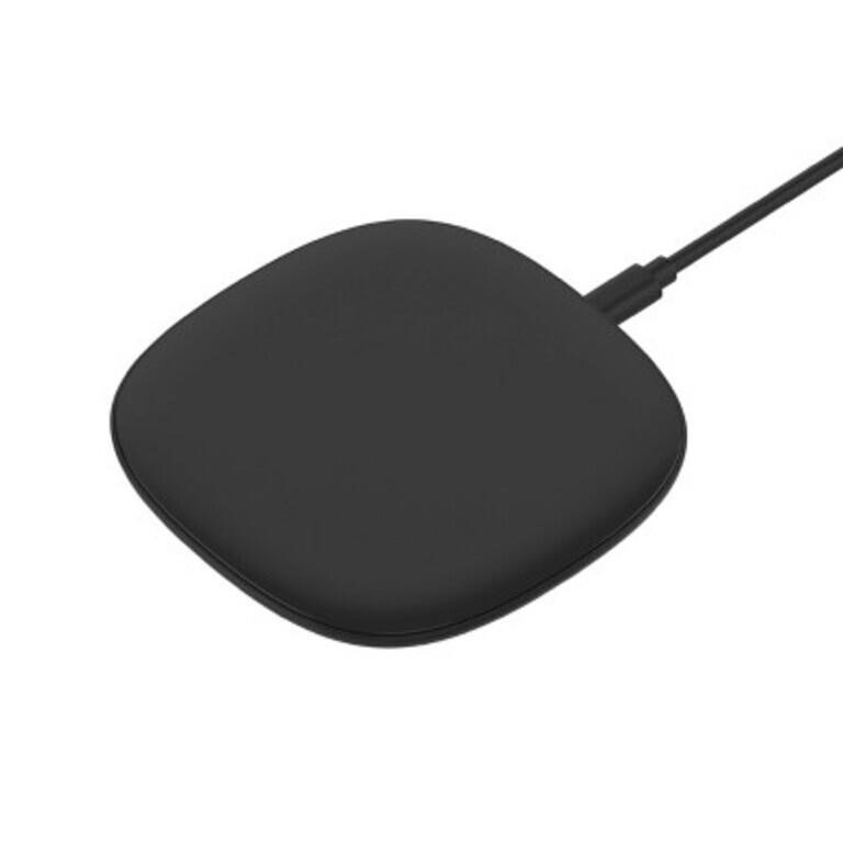 Just Wireless 10W Qi Pad  4' Cable - Black