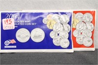 2004 U.S. MINT UNCIRCULATED COIN SET P AND D