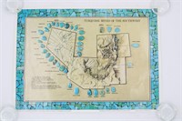 1976 Turquoise Mines of The Southwest Poster