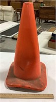 Safety/traffic rubber cone-18in