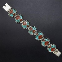 Tibet Hand Made Turquoise Bracelet