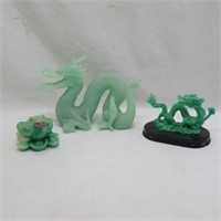 Figurines - Dragons & Frog