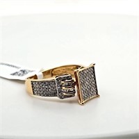 10KT Yellow Gold Woman's Diamond Ring