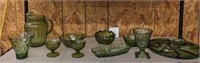 OLIVE GREEN DISHES, MISC