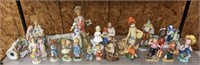 GROUP OF ASSORTED FIGURINES
