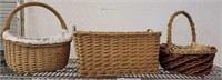 GROUP OF BASKETS