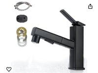 Bathroom Sink Faucet with Pull Out Sprayer