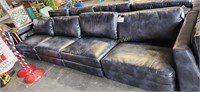 4PC DARK NAVY MARBLE SECTIONAL