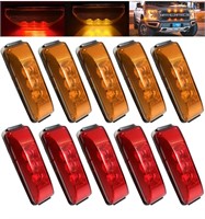 ($28) 10 Pieces 3.9 Inch 3 LED Trailer