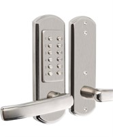 NEW $81 Keyless Mechanical Door Lock Left Handle