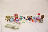Lot of Happy Meal Toys of Popular Characters