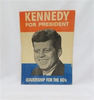 Kennedy for President Poster - Leadership for the