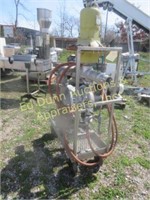 Wilden pump, VERSA-SURGE SUPPRESSOR on cart