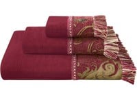 Loom and Mill Luxury Velour Cotton Bath Towel Set