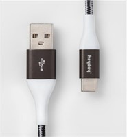 heyday Braided 6 Charging Cable USB-A to USB-C