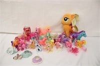 Mixture of My Little Pony & Generic Pony Toys