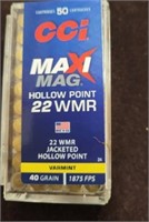 CCI MAXI MAG HP 22WMR 50 ROUNDS