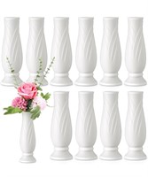 Composite Plastic Flower Vases 10 pack