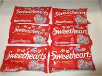 6 Bags Sweethearts Candy