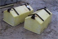 (2) John Deere 7000 Corn Planter Fertilizer Boxes