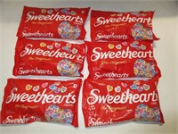 6 Bags Sweethearts Candy