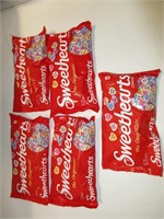 6 Bags Sweethearts Candy