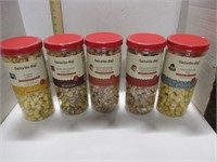 5 Tubs Gourmet Popcorn