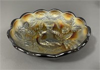 Northwood "Peacock At The Urn" Ice Cream Bowl