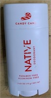 Native Deodorant - Candy Cane Edition - 2.65 oz