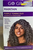 Go Gray Maintain Purple Toning Duo Shampoo & Condi