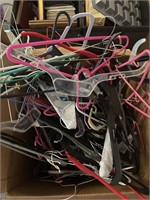 Large Box of Various Clothes Hangers
