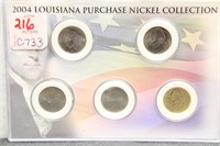 2004 LOUISIANA PURCHASE NICKEL COLLECTION