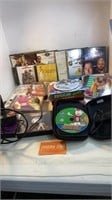 Atari Joy Stick, CD’s, & DVD’s Lot