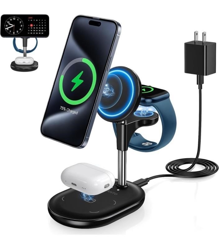3 in 1 Wireless Charging Station for Apple