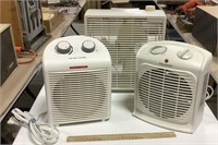 2-Floor heaters & 1 box fan
All work