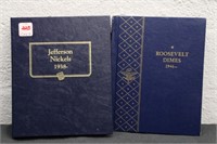 JEFFERSON NICKELS AND MERCURY DIMES BOOKS