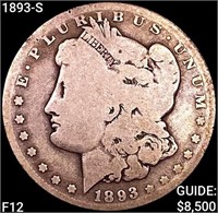 1893-S Morgan Silver Dollar NICELY CIRCULATED